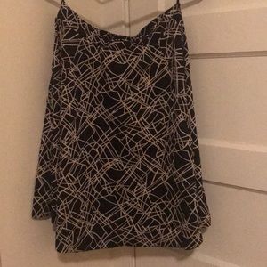 Beautiful Amanda & Chelsea brown A-line skirt